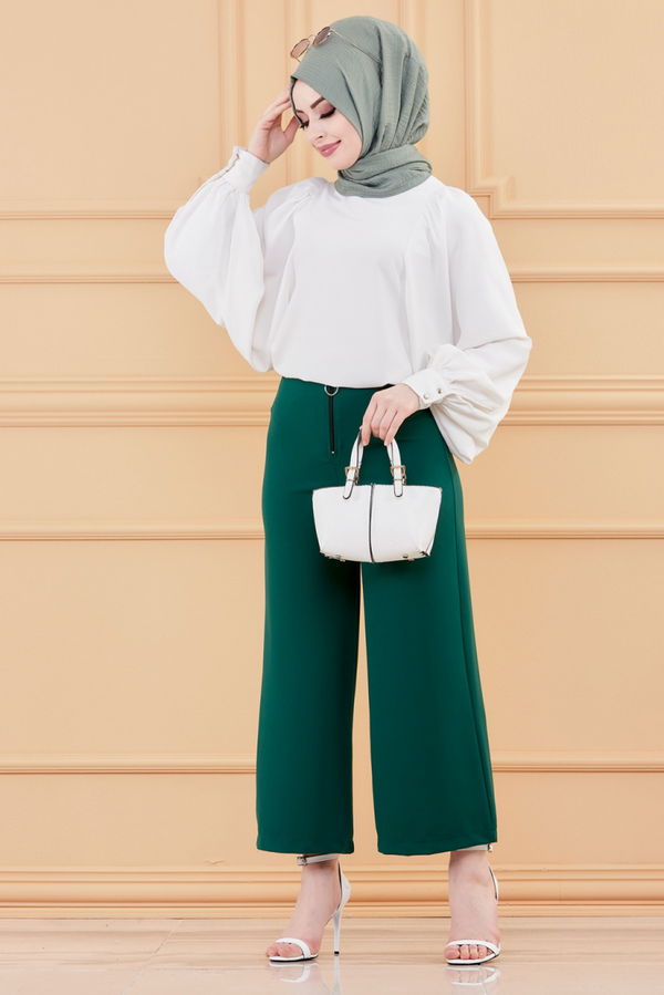 PANTOLON Yeşil - 3525 YEŞİL