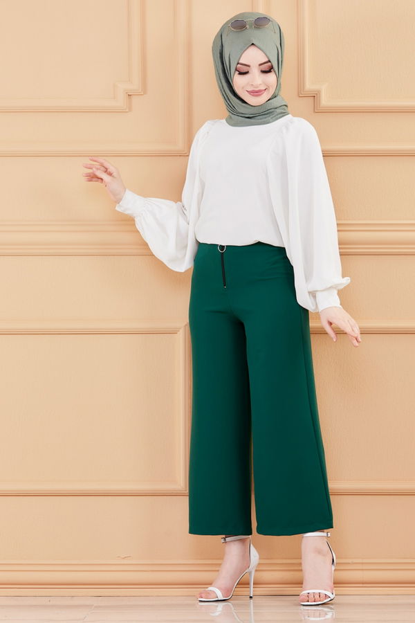 PANTOLON Yeşil - 3525 YEŞİL
