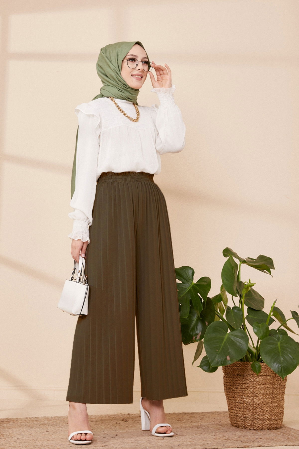 PILISELI PANTOLON Haki - 3520 HAKİ