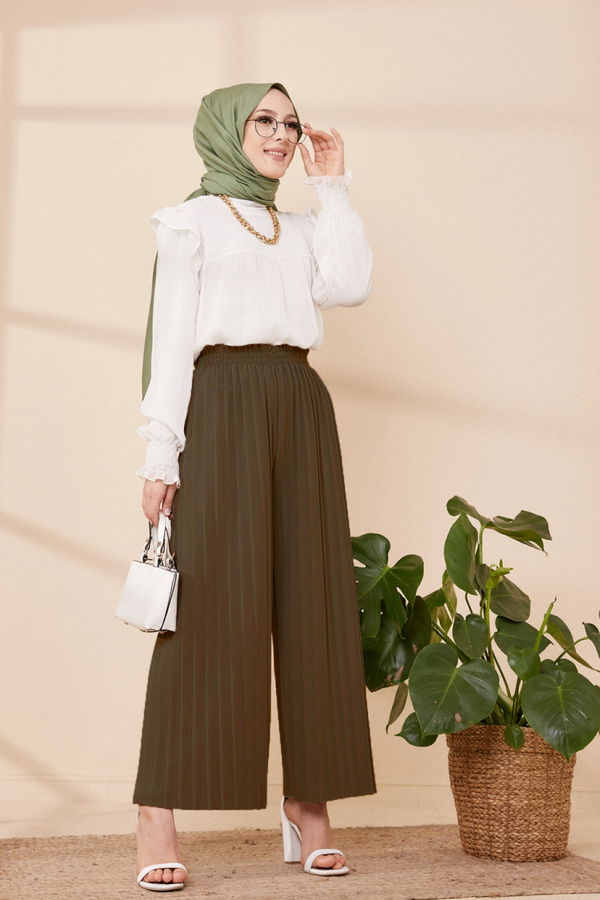 PILISELI PANTOLON Haki - 3520 HAKİ