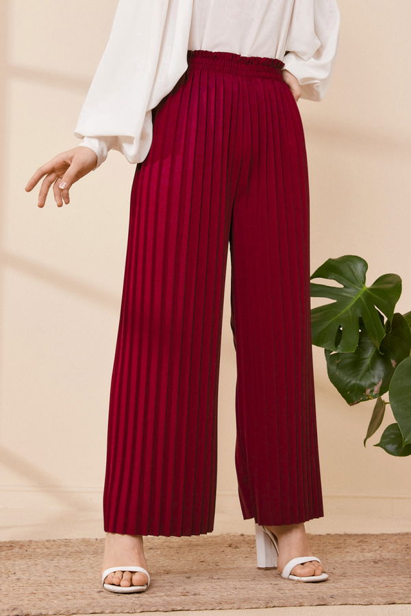 PILISELI PANTOLON Bordo - 3520 BORDO
