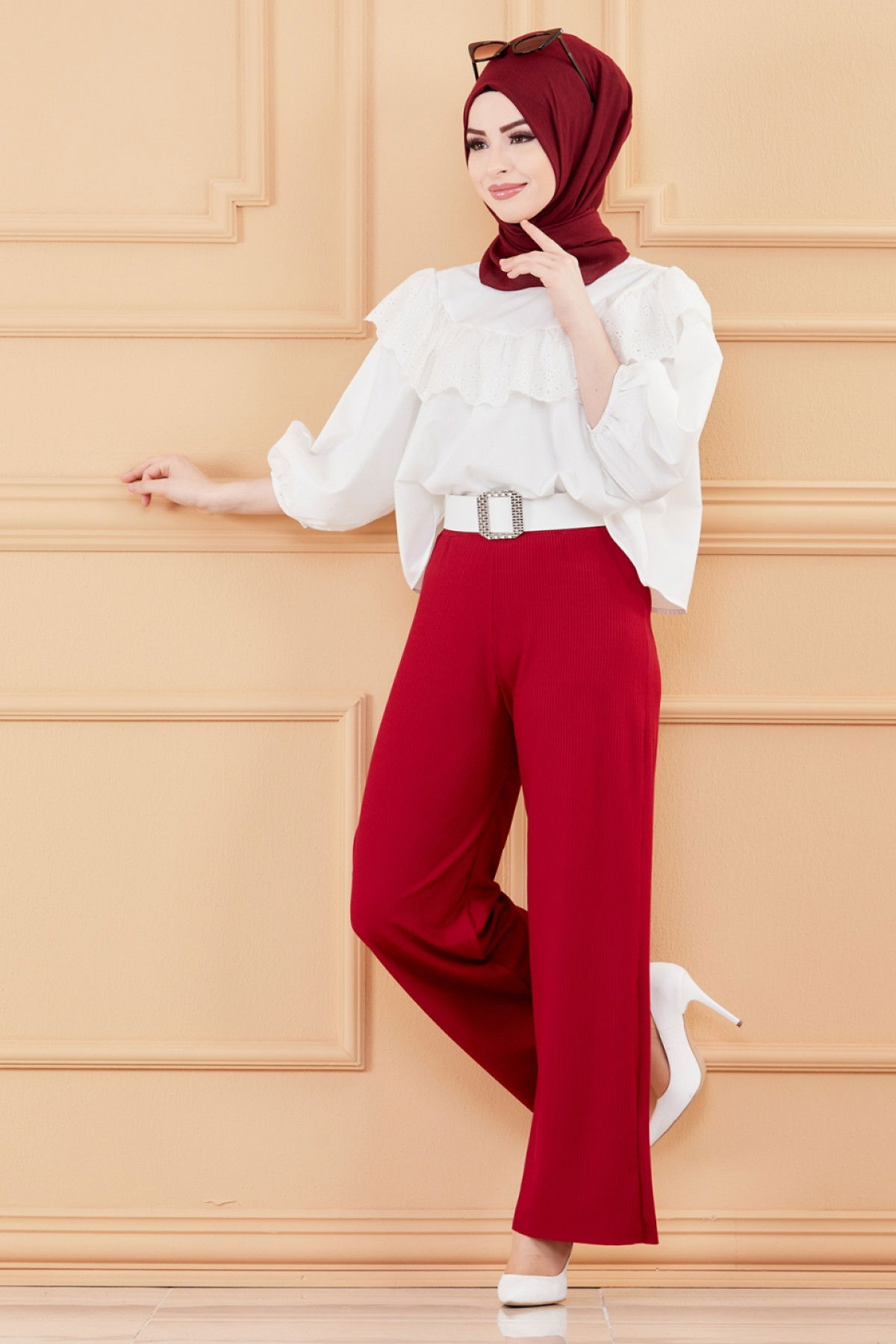 PANTOLON Bordo - 3563