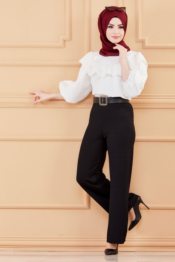 PANTOLON Siyah - 3563 SİYAH