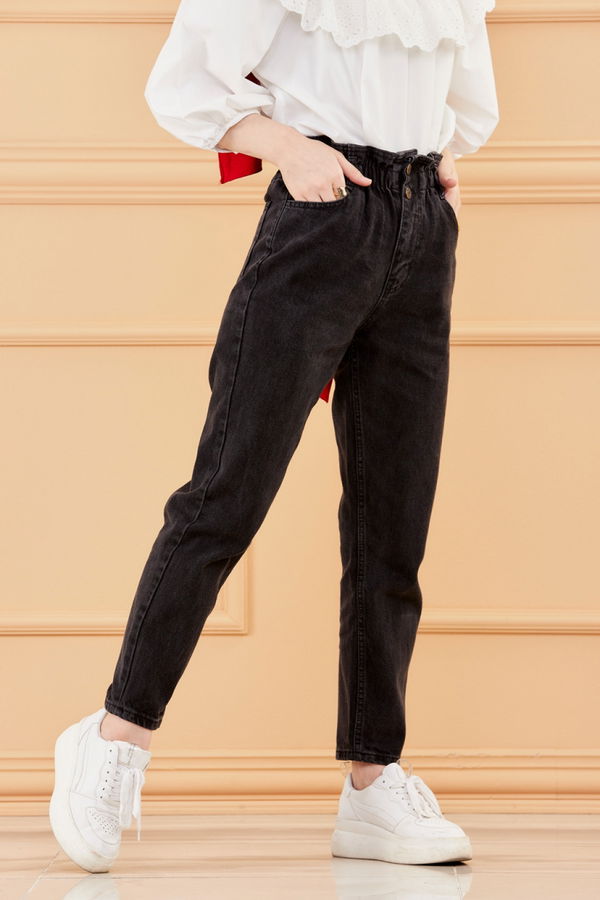 MOM PANTOLON Siyah - 8746