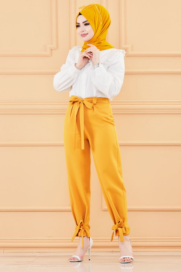 PANTOLON Sarı - 3524