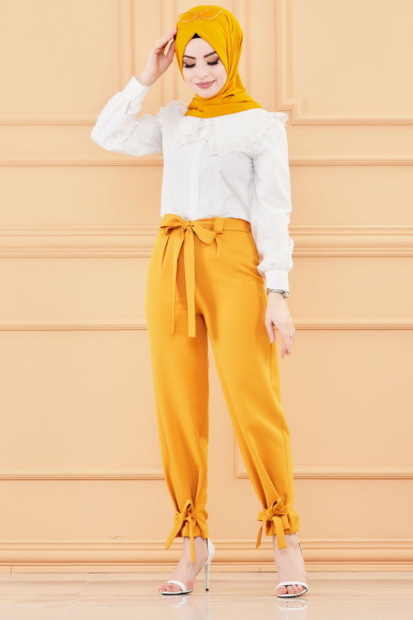PANTOLON Sarı - 3524