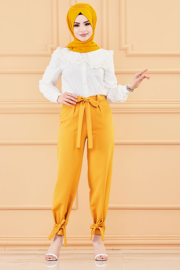 PANTOLON Sarı - 3524
