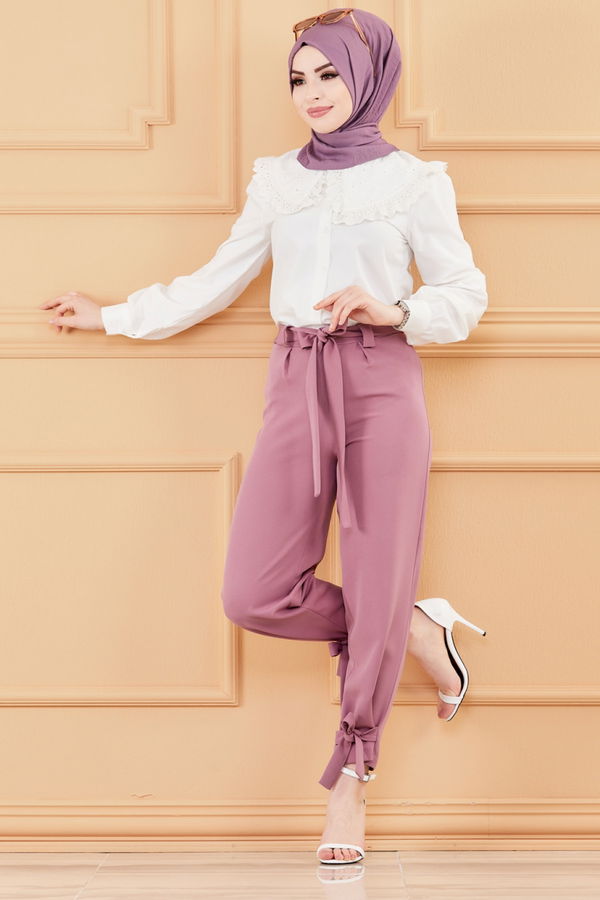PANTOLON Lila - 3524 LİLA