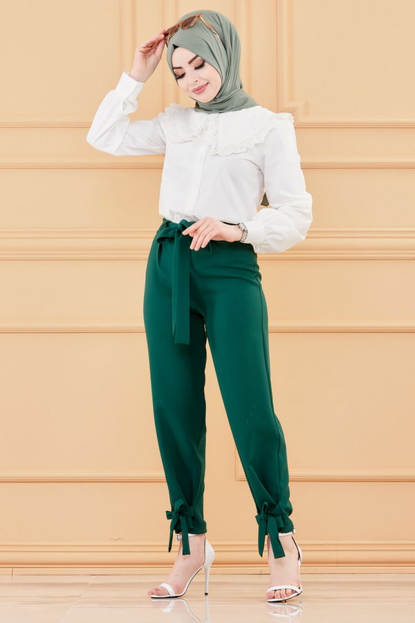 PANTOLON Yeşil - 3524