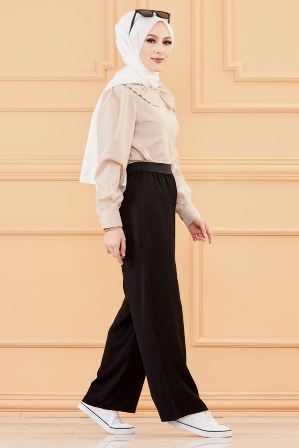 PANTOLON Siyah - 8755 SİYAH