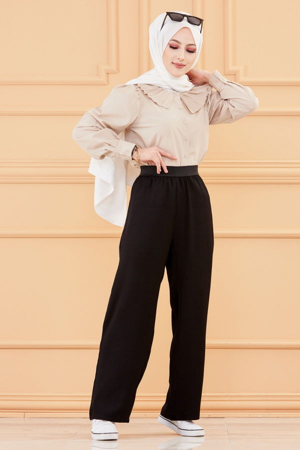 PANTOLON Siyah - 8755 SİYAH