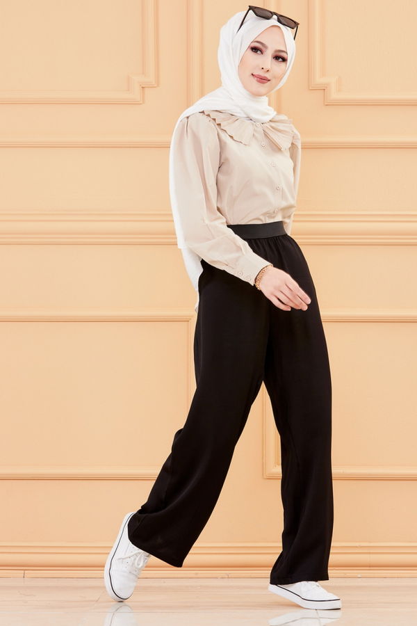 PANTOLON Siyah - 8755 SİYAH