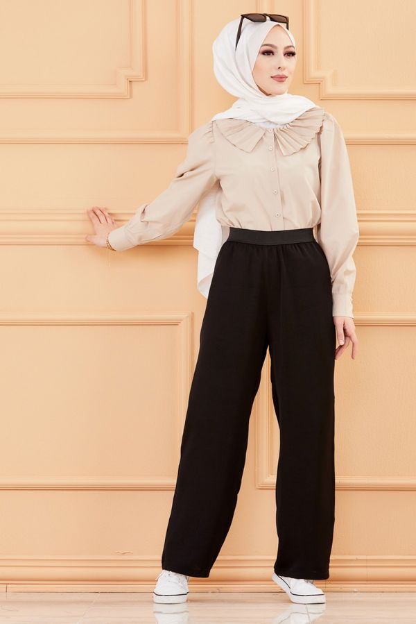 PANTOLON Siyah - 8755 SİYAH
