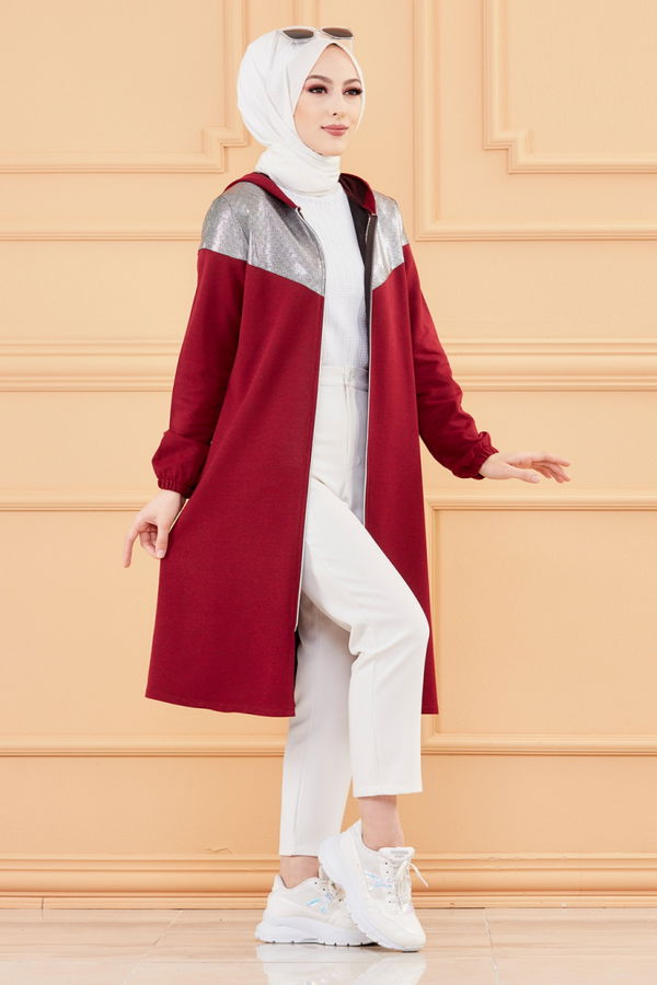 GARNILI TUNIK Bordo - 3555