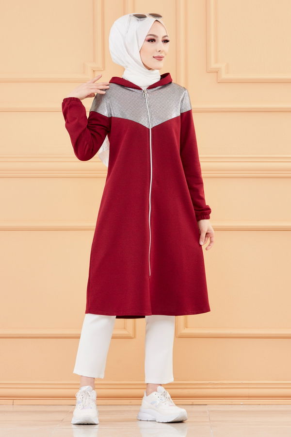 GARNILI TUNIK Bordo - 3555