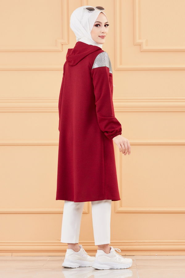 GARNILI TUNIK Bordo - 3555