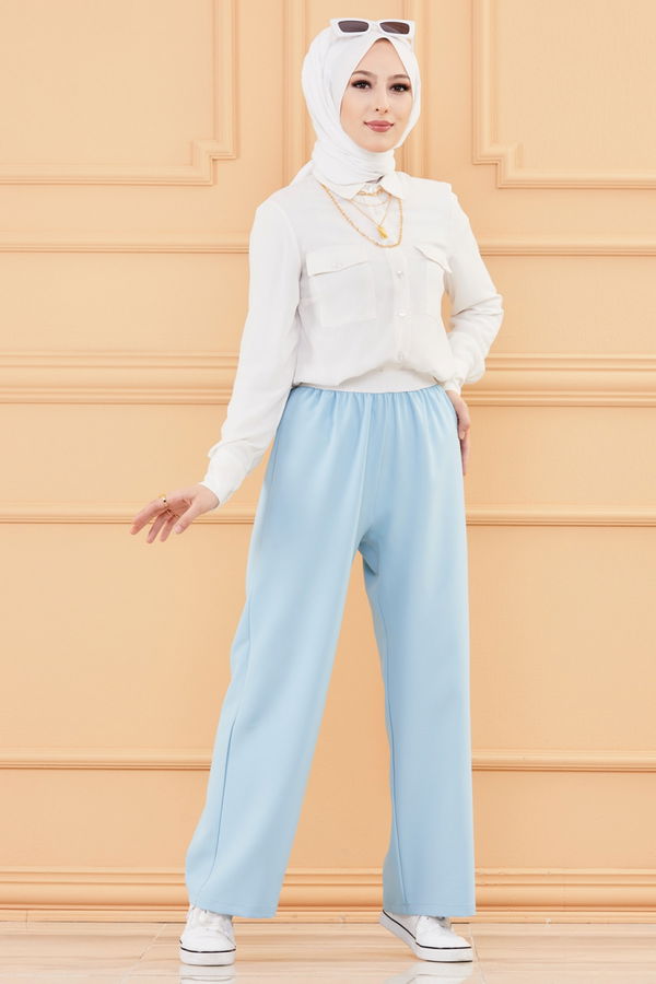 PANTOLON Mavi - 8755 MAVİ
