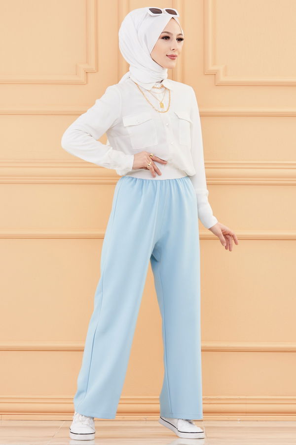 PANTOLON Mavi - 8755 MAVİ