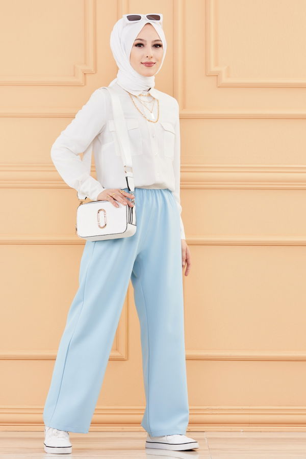 PANTOLON Mavi - 8755 MAVİ