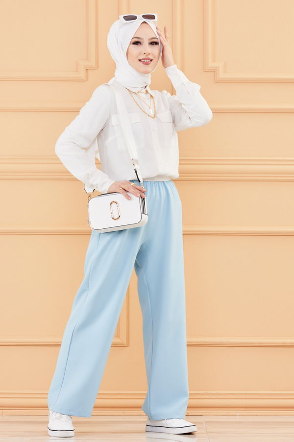 PANTOLON Mavi - 8755 MAVİ