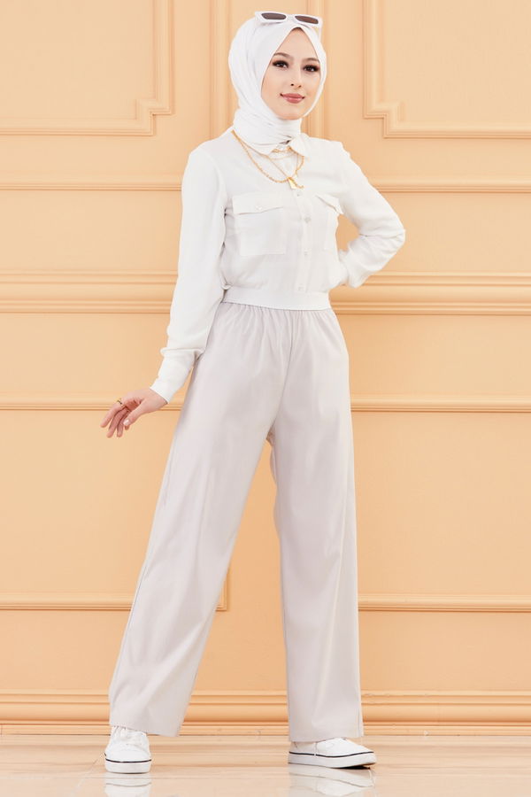 PANTOLON Bej - 8755 BEJ