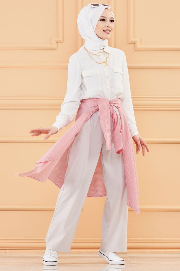 PANTOLON Bej - 8755 BEJ