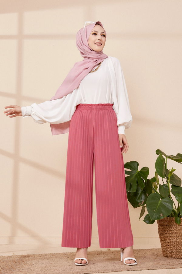 PILISELI PANTOLON Pembe - 8705