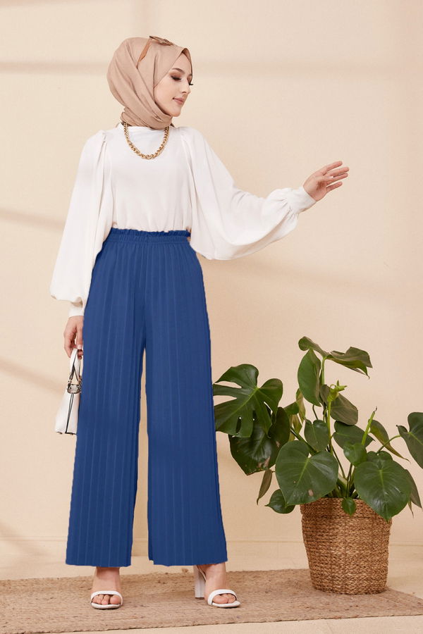 PILISELI PANTOLON Mavi - 8705