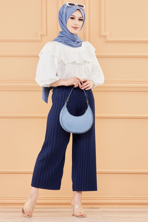 PILISELI PANTOLON Lacivert - 8705