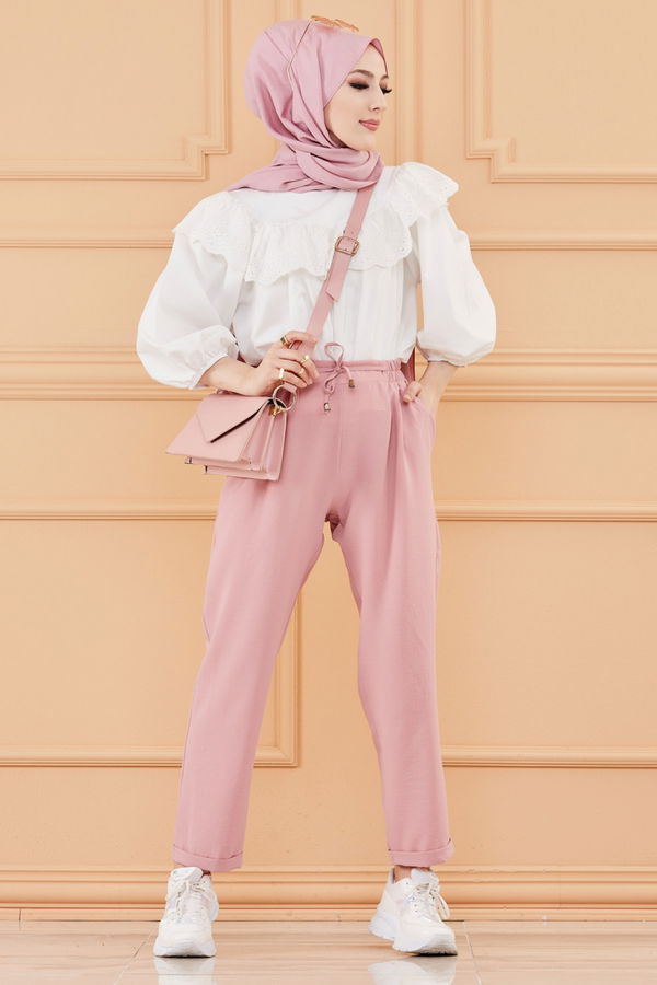 HAVUC PANTOLON Pembe - 20036 PEMBE