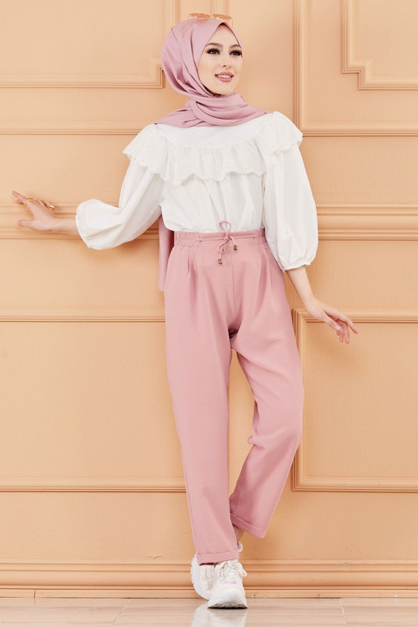 HAVUC PANTOLON Pembe - 20036 PEMBE