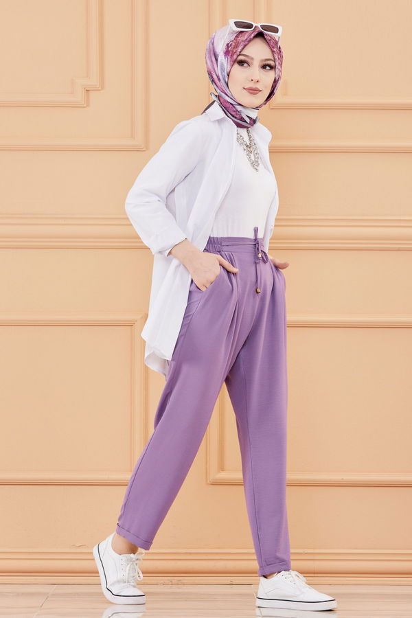 PANTOLON Lila - 20072 LİLA