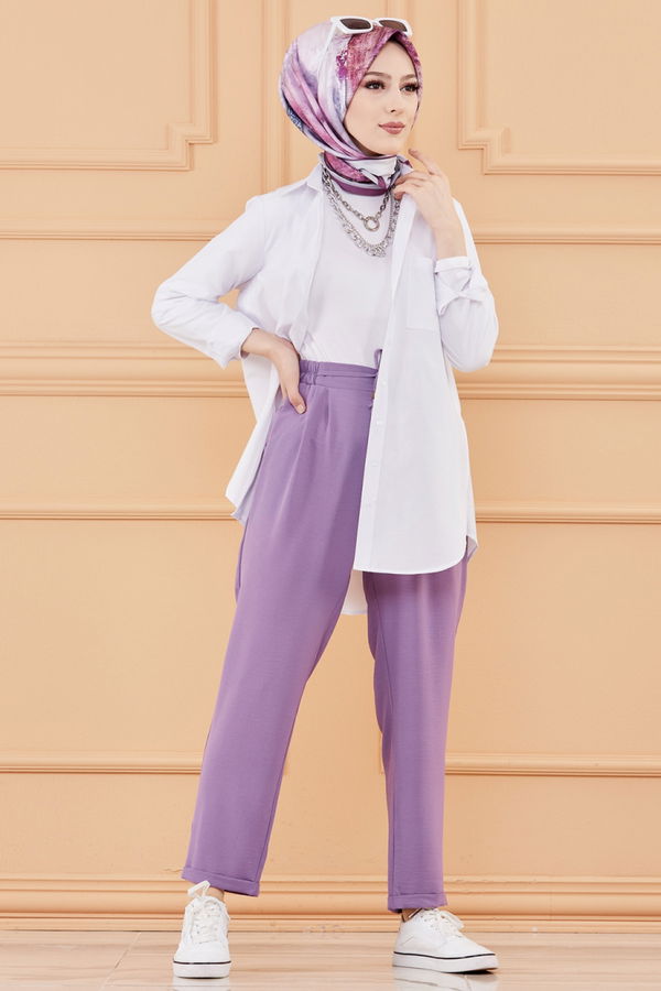PANTOLON Lila - 20072 LİLA