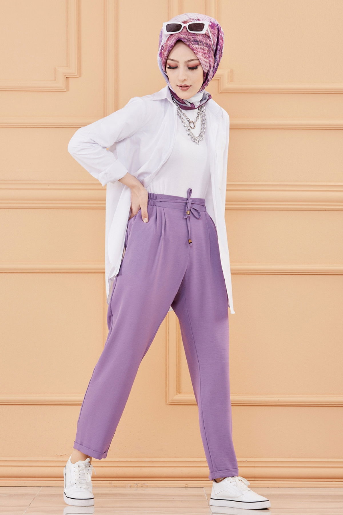 PANTOLON Lila - 20072 LİLA