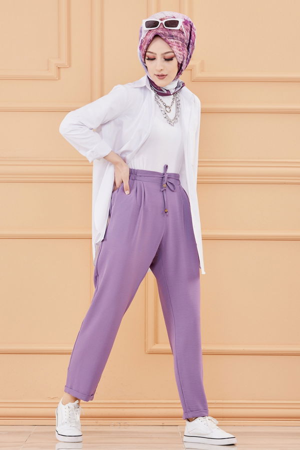 PANTOLON Lila - 20072 LİLA