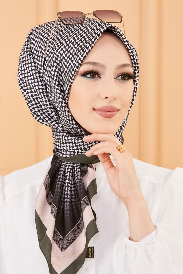 DESENLI BAS ORTU Haki - 20214 HAKİ