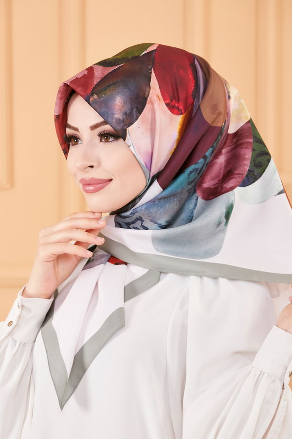 DESENLI BAS ORTU Haki - 20215