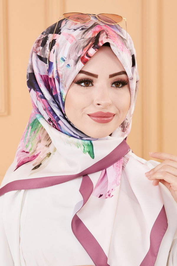 DESENLI BAS ORTU Pembe - 20225