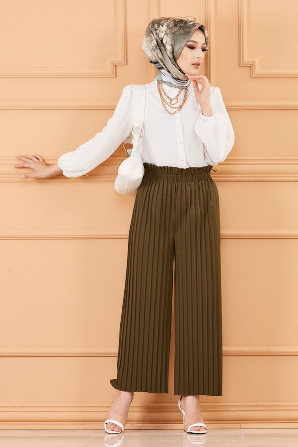 PILISELI PANTOLON Haki - 8705 HAKİ