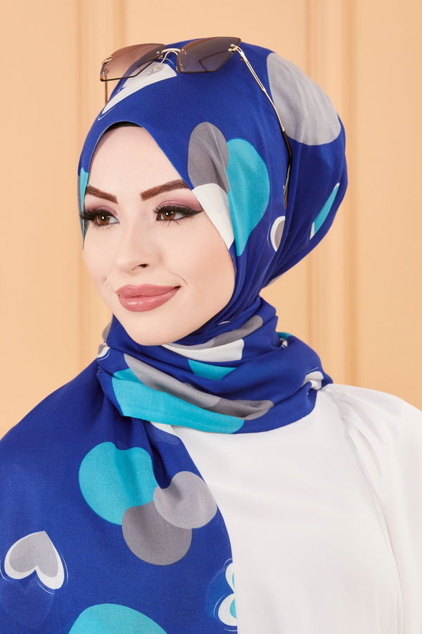 DESENLI SAL Mavi - 20232
