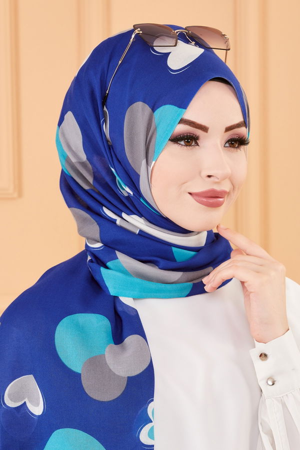 DESENLI SAL Mavi - 20232