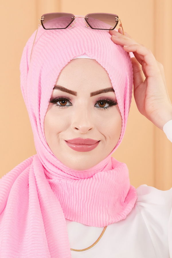 Pılıselı Dolama Sal Pembe - 20124