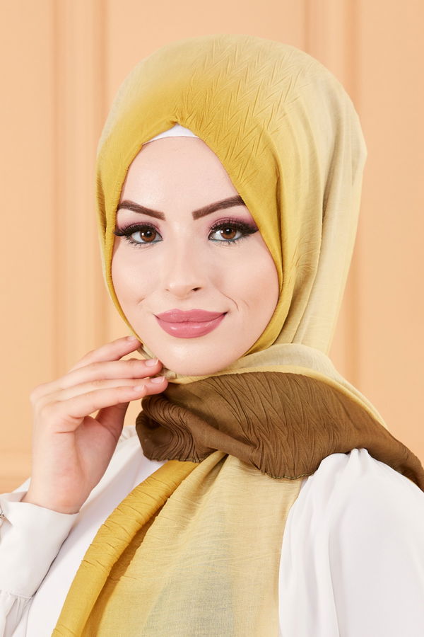 Pılıselı Dolama Sal Sarı - 20124 Sarı