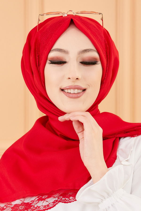 DANTELLI SAL Kırmızı - 20235 Kırmızı