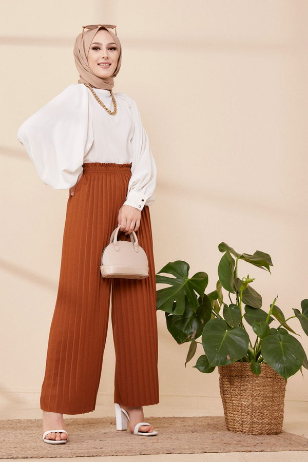 PILISELI PANTOLON Taba - 8705 TABA