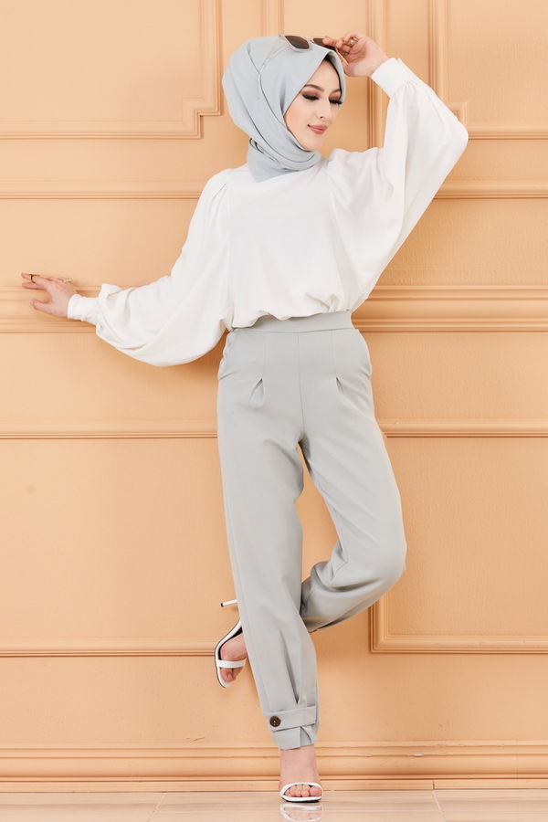 PANTOLON Yeşil - 8563