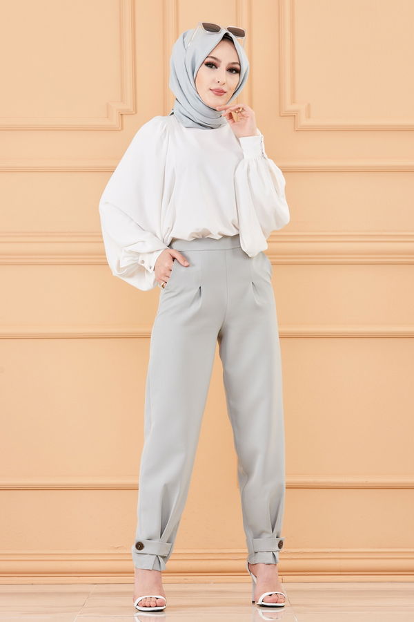 PANTOLON Yeşil - 8563