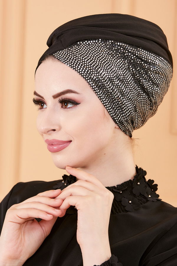 SIM GARNILI BONE Siyah - 30004