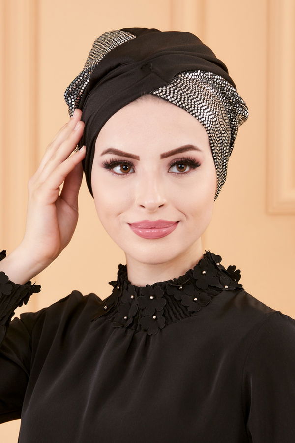 SIM GARNILI BONE Siyah - 30004