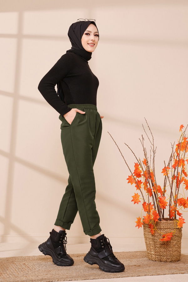 PANTOLON Haki - 3452 HAKİ